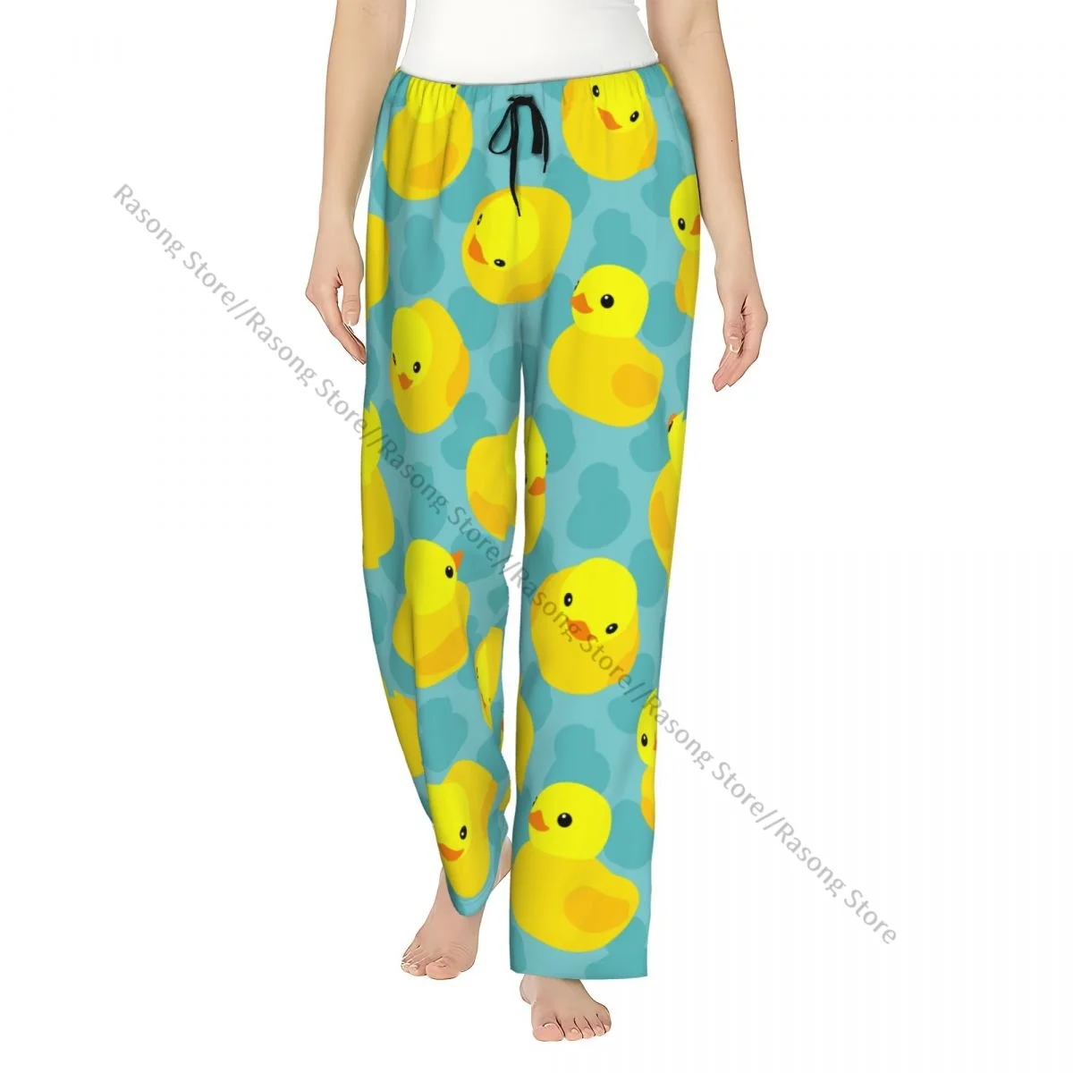 Забавные желтые резиновые утки, пижамные штаны для женщин, мягкие штаны для сна с эластичным поясом
Забавные желтые резиновые утки, пижамные штаны для женщин, мягкие штаны для сна с эластичным поясом