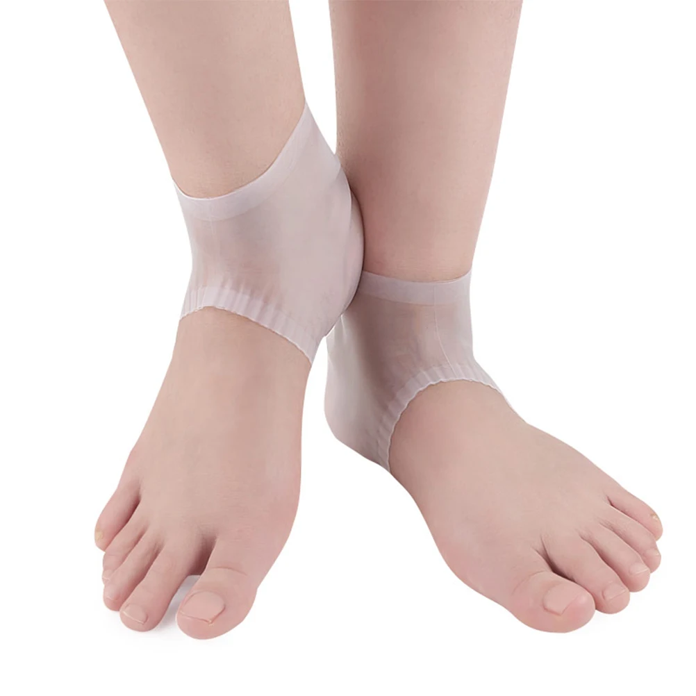 Heel Protector Cushion Sleeves Pedicure Crack Silica Shock Absorption Breathable Air Holes Soften Callouses Moisturize Heel
Heel Protector Cushion Sleeves Pedicure Crack Silica Shock Absorption Breathable Air Holes Soften Callouses Moisturize Heel