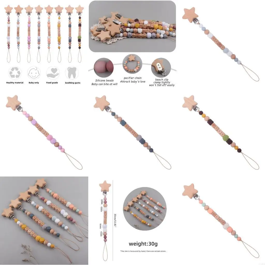 Baby Teething Silicone Soother Clip Pacifier Holder Teeth Massage Toy L8RB
Baby Teething Silicone Soother Clip Pacifier Holder Teeth Massage Toy L8RB