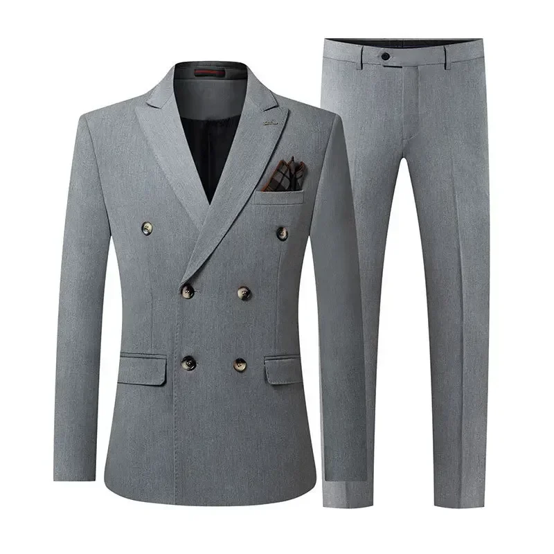 2024 Fashion New Men's Casual Boutique Double Breasted Solid Color Business Suit 3 Pcs Blazers Jacket Coat Trousers Vest Pants
2024 Fashion New Men's Casual Boutique Double Breasted Solid Color Business Suit 3 Pcs Blazers Jacket Coat Trousers Vest Pants