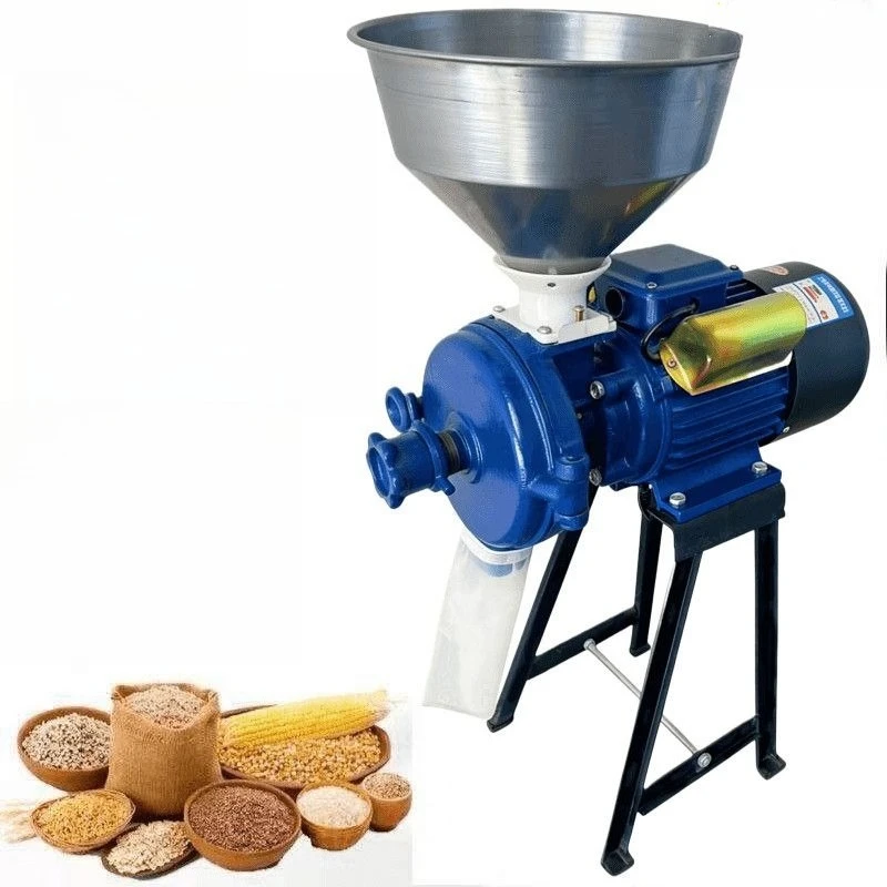 Corn grinder, pulper, grinder, feed dry and wet small grain ultra-fine milling machine
Corn grinder, pulper, grinder, feed dry and wet small grain ultra-fine milling machine