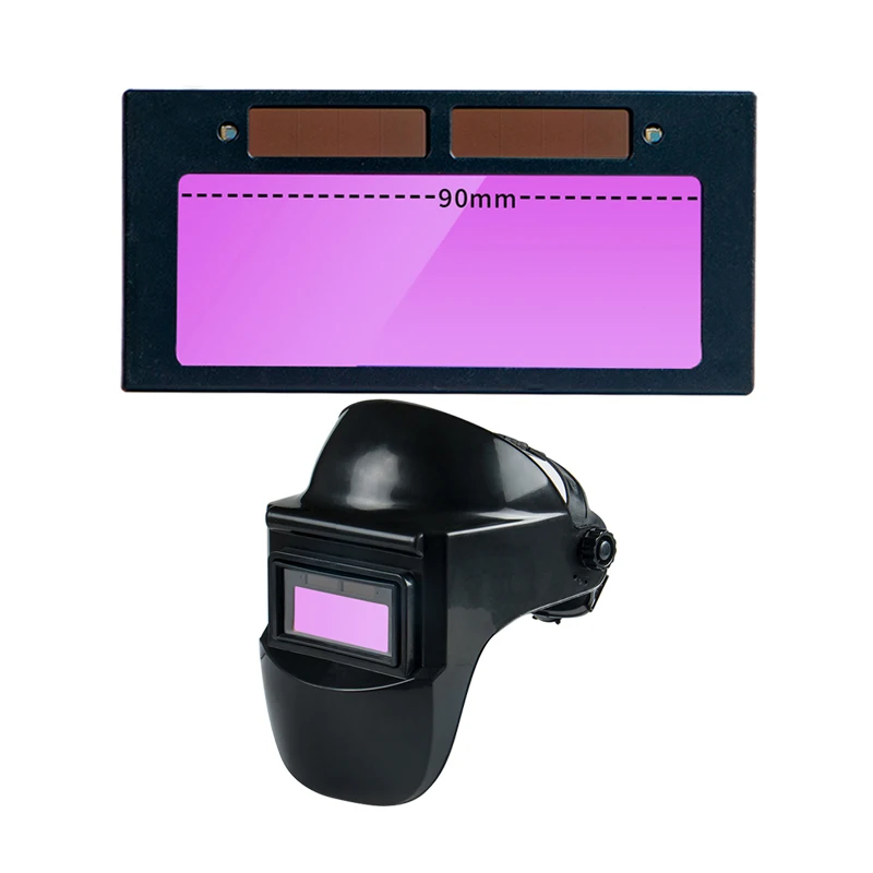 LY New Upgraded Welding Mask Lens Solar Automatic Darkening Welding Lens Lens Size 108*50mm Suitable for Welder Mask Welding Cap
LY New Upgraded Welding Mask Lens Solar Automatic Darkening Welding Lens Lens Size 108*50mm Suitable for Welder Mask Welding Cap