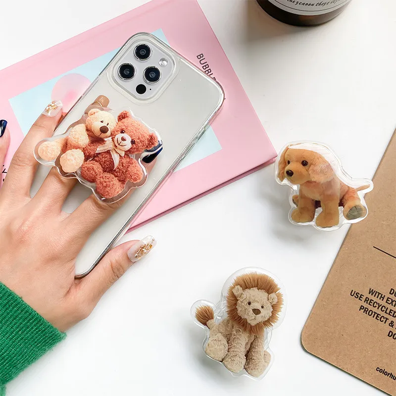 Подставка для мобильного телефона с медведем, собакой, львом, складная поддержка Tok для IPhone 16, 15, аксессуары для телефонов Xiaomi, подставка-держатель 
Подставка для мобильного телефона с медведем, собакой, львом, складная поддержка Tok для IPhone 16, 15, аксессуары для телефонов Xiaomi, подставка-держатель