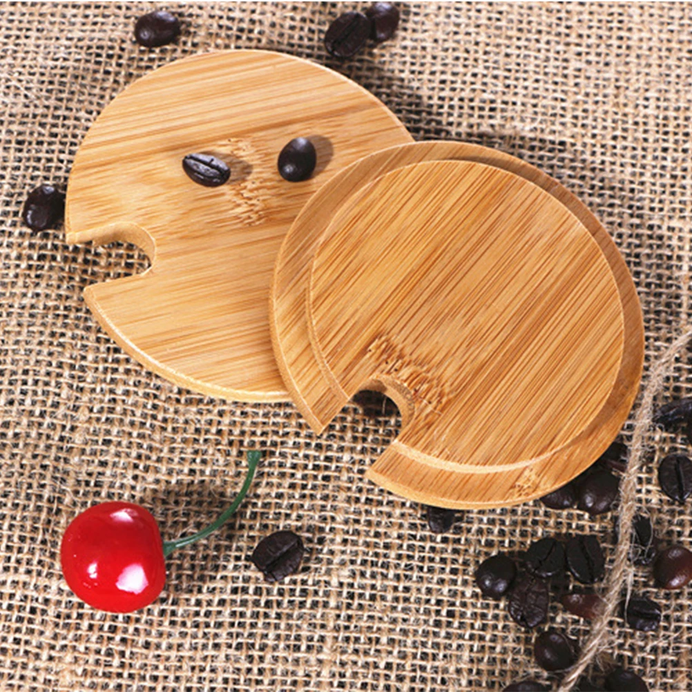 2pcs Bamboo Cup Lid 8.6Cm Outer Diameter Spoon Gap For Mug Glass Ceramic Plastic Paper Cups Water Bowl Coaster Cover Holder Pad
2pcs Bamboo Cup Lid 8.6Cm Outer Diameter Spoon Gap For Mug Glass Ceramic Plastic Paper Cups Water Bowl Coaster Cover Holder Pad