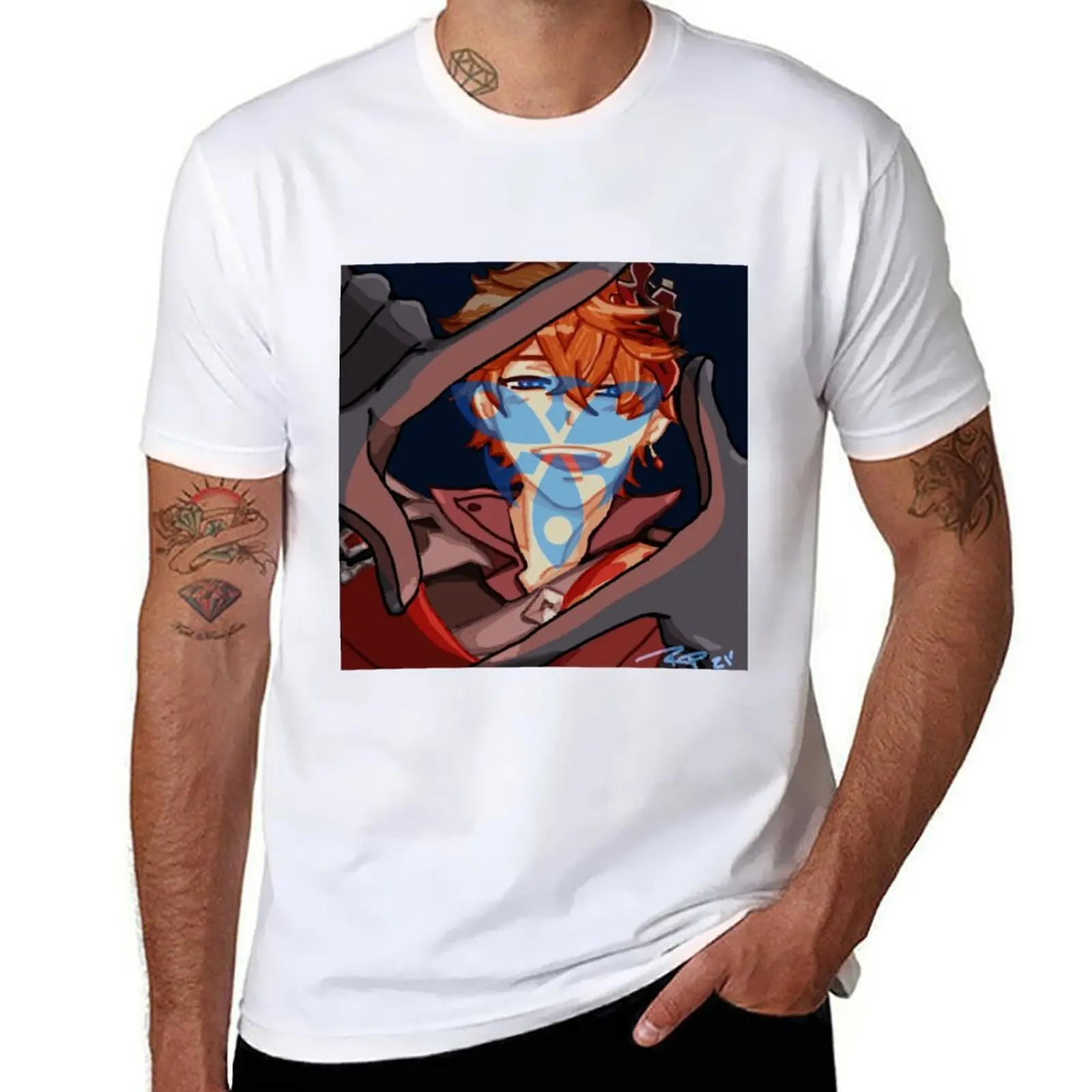 Tartaglia the fatui harbinger T-Shirt cotton t shirts man 100% graphic t shirts for man T-Shirt
Tartaglia the fatui harbinger T-Shirt cotton t shirts man 100% graphic t shirts for man T-Shirt