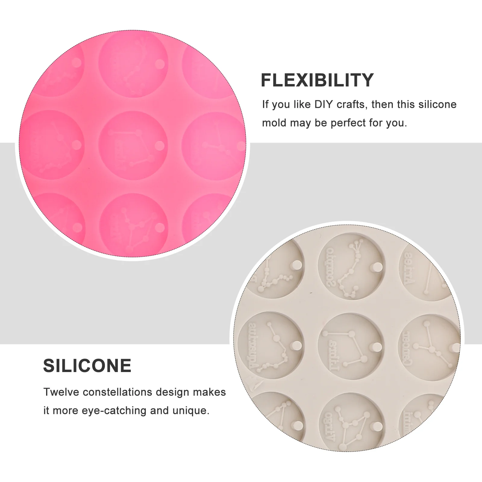 3Pcs Twelve Mold Silicone Crystal Drop DIY Epoxy Pendant Mold Jewelry Making Craft Supplies Handmade Charm Mould
3Pcs Twelve Mold Silicone Crystal Drop DIY Epoxy Pendant Mold Jewelry Making Craft Supplies Handmade Charm Mould
