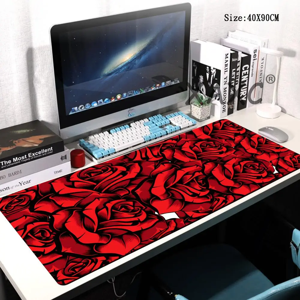 HYBXAXC Cartoon Rose Mouse Pad Computer Office Game Table Mats Rubber Anti-slip Gaming Keyboard Mousepads Long Desk Pads
HYBXAXC Cartoon Rose Mouse Pad Computer Office Game Table Mats Rubber Anti-slip Gaming Keyboard Mousepads Long Desk Pads