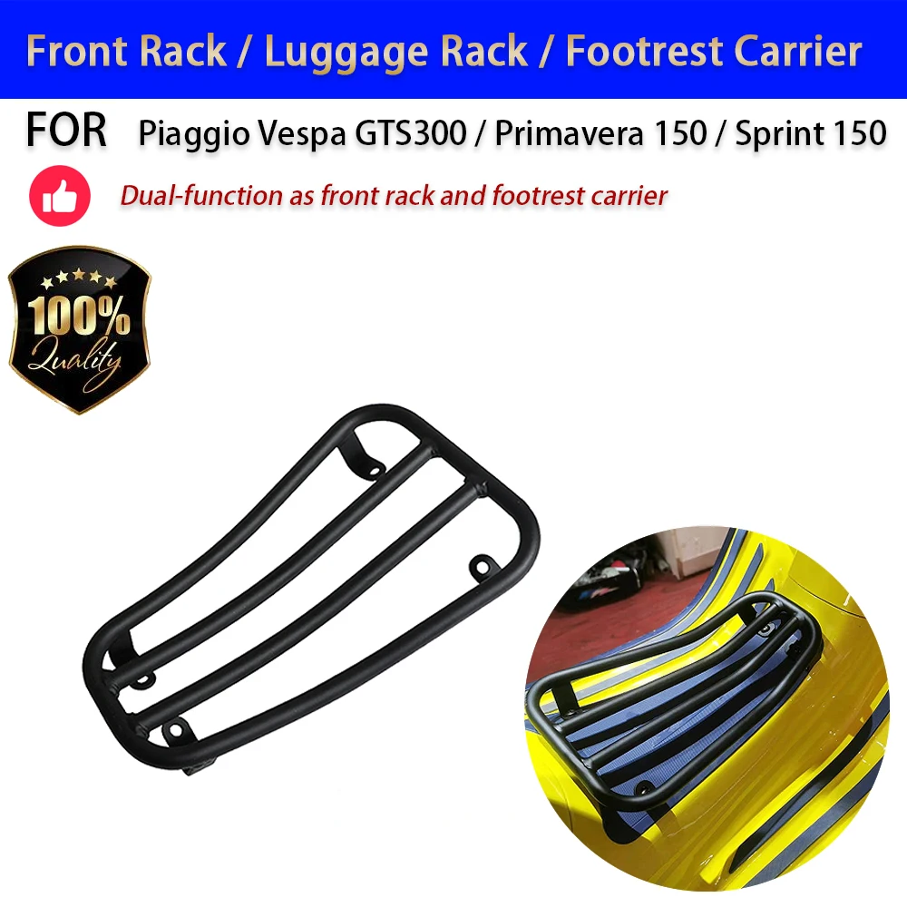 For Vespa GTS300 Primavera 150 Sprint 150 Front Rack Luggage Rack CNC Aluminum Footrest Accesorios Moto Accessori Moto
For Vespa GTS300 Primavera 150 Sprint 150 Front Rack Luggage Rack CNC Aluminum Footrest Accesorios Moto Accessori Moto