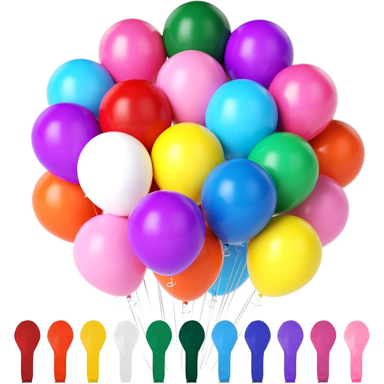 Colorful Multicoloured Birthday Balloons, for Birthday Decoration, Graduation, Baby Shower, Wedding,Home Decor,Party Supplies
Colorful Multicoloured Birthday Balloons, for Birthday Decoration, Graduation, Baby Shower, Wedding,Home Decor,Party Supplies