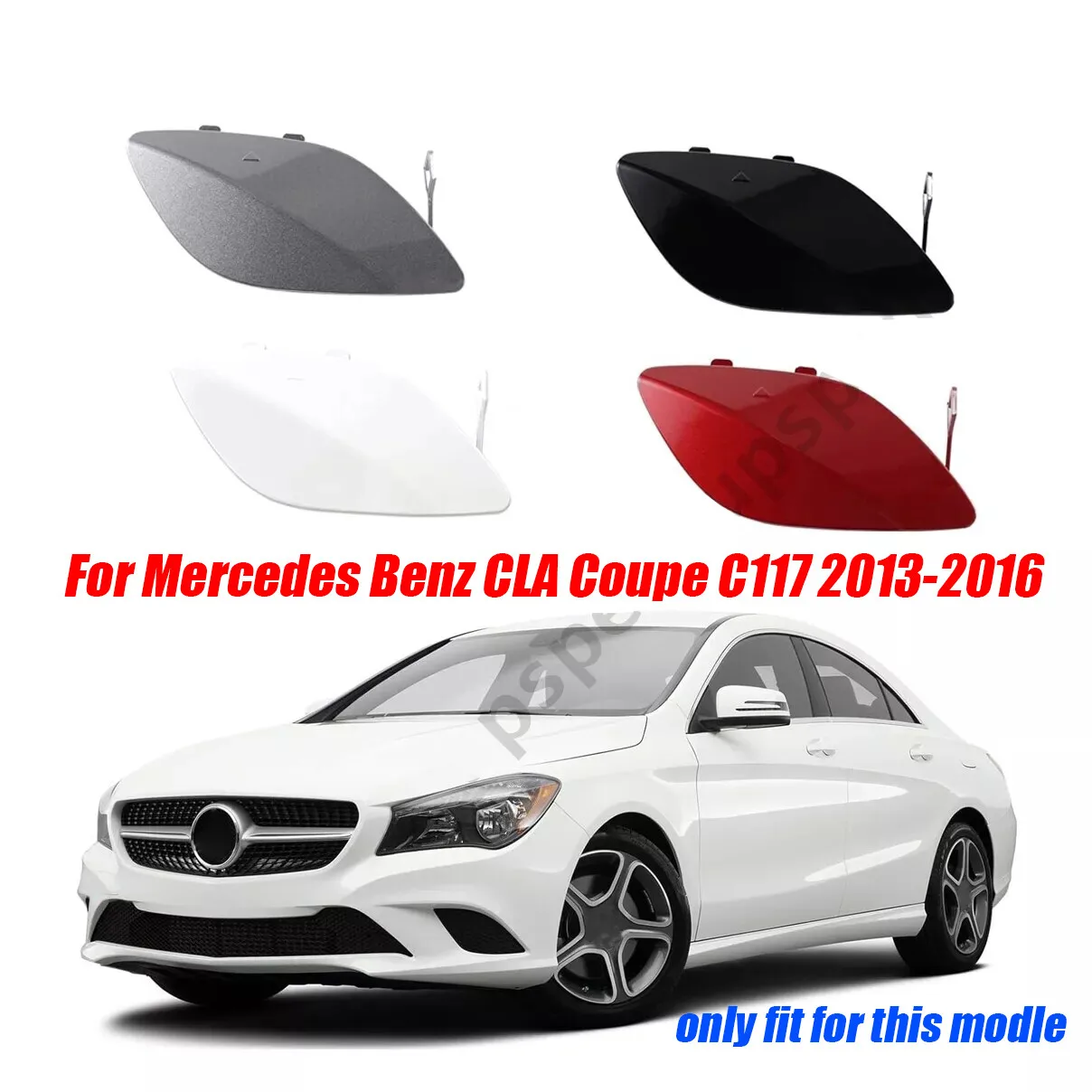 Front Bumper Tow Eye Hook Cover Cap For Mercedes Benz CLA Coupe C117 2013-2016
Front Bumper Tow Eye Hook Cover Cap For Mercedes Benz CLA Coupe C117 2013-2016