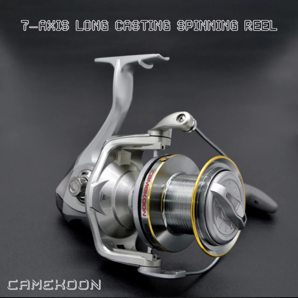 CAMEKOON STG8000/10000 4.1:1 Graphite Frame Spinning Reel 10kg Drag 6BB+1RB Anchor Fishing Reel Long Cast for Sea Carp Big Fish
CAMEKOON STG8000/10000 4.1:1 Graphite Frame Spinning Reel 10kg Drag 6BB+1RB Anchor Fishing Reel Long Cast for Sea Carp Big Fish