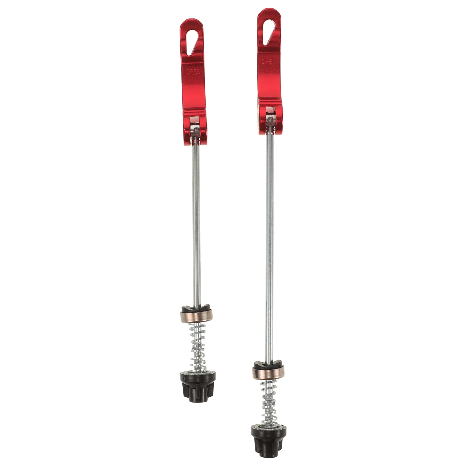 Quick Release Wheel Hub Bearings Durable Aluminum Alloy Front Rear Skewers Smooth Stable Riding Stylish Red Design Compatible
Quick Release Wheel Hub Bearings Durable Aluminum Alloy Front Rear Skewers Smooth Stable Riding Stylish Red Design Compatible