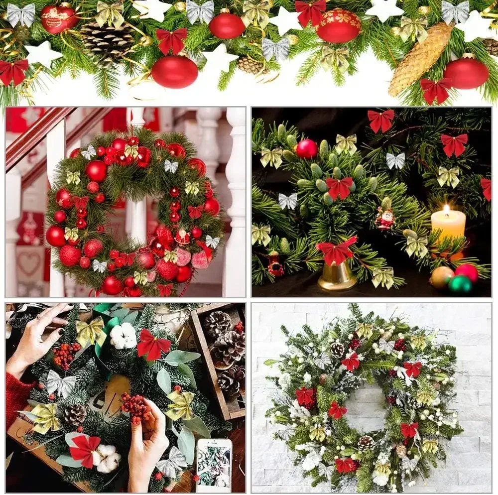 Mini Christmas Bow Red Glitter Ribbons Bow Xmas Tree Hanging Pendant Bowknot Home Decoration Party Home Wedding Decor
Mini Christmas Bow Red Glitter Ribbons Bow Xmas Tree Hanging Pendant Bowknot Home Decoration Party Home Wedding Decor