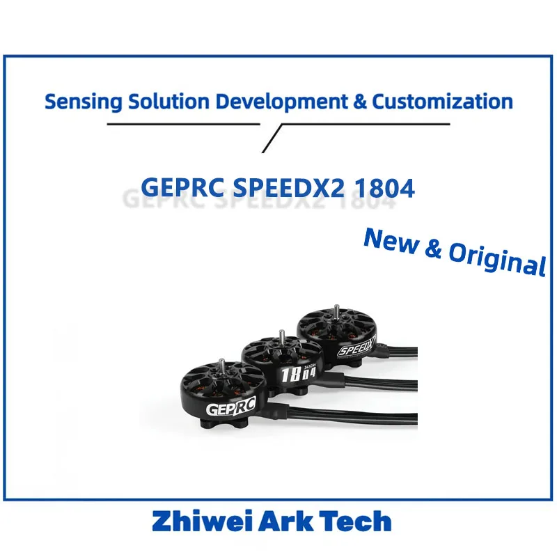 GEPRC SPEEDX2 1804 2450/3450KV Brushless Motor 4S/6S for FPV Multicopter Racing (Cinebot30)
GEPRC SPEEDX2 1804 2450/3450KV Brushless Motor 4S/6S for FPV Multicopter Racing (Cinebot30)