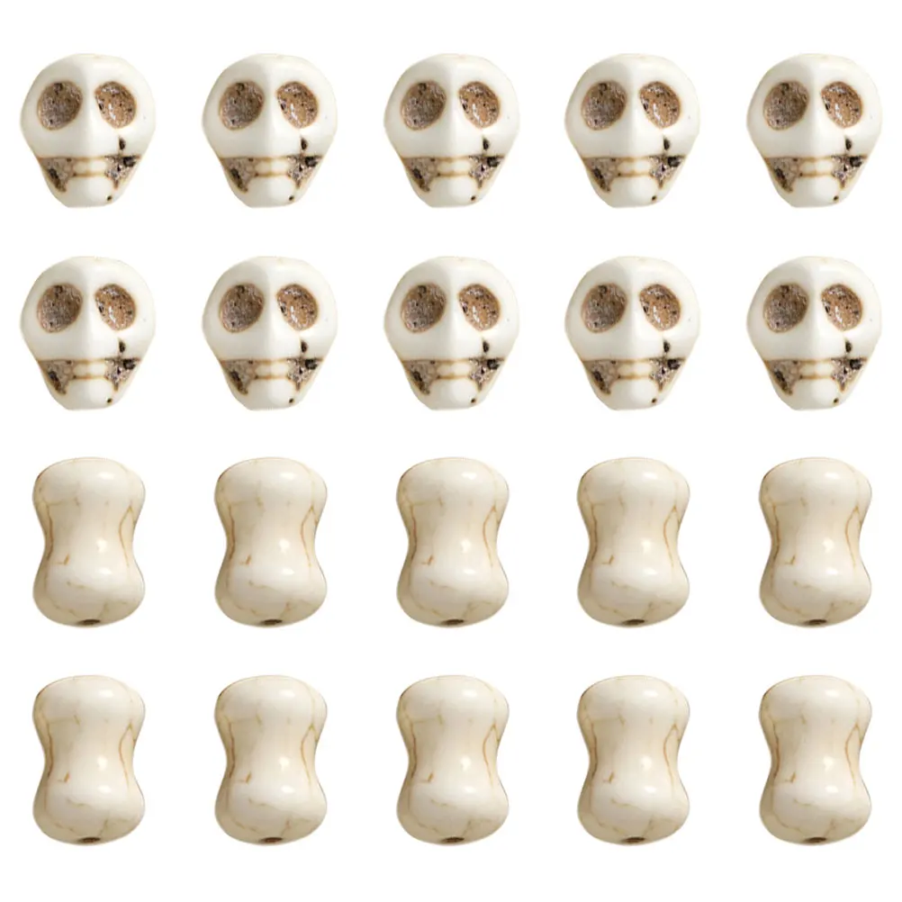 1 set Skull Beads 10 Bamboo Joint Shaped Beads for Jewelry Making Bracelet Crafts DIY Charms Gothic Style Halloween
1 set Skull Beads 10 Bamboo Joint Shaped Beads for Jewelry Making Bracelet Crafts DIY Charms Gothic Style Halloween