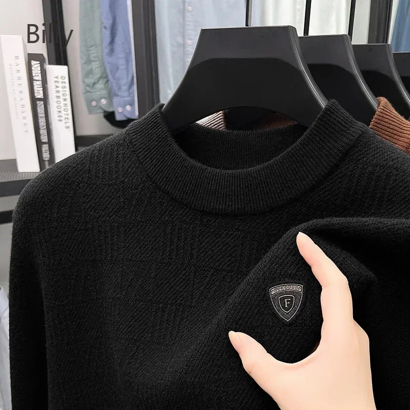 Men `s Sweater Knit Mens Crew Neck Long Sleeve One-piece Fleece Designer Clothes Mens Clothing 2024 Men's Winter Jacket
Men `s Sweater Knit Mens Crew Neck Long Sleeve One-piece Fleece Designer Clothes Mens Clothing 2024 Men's Winter Jacket