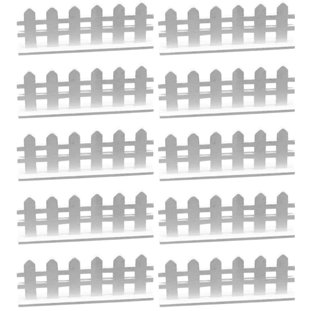 10 Pcs Dollhouse Fence Mini Scene Layout Decor Wooden Decorate Micro Landscape Decorative Miniature Fences Decoration DIY
10 Pcs Dollhouse Fence Mini Scene Layout Decor Wooden Decorate Micro Landscape Decorative Miniature Fences Decoration DIY