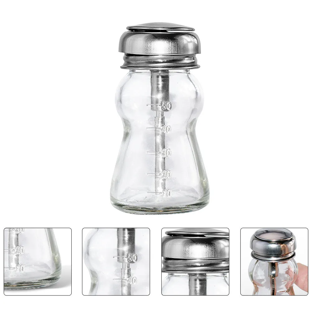 Thickened Glass Pump Type Bottle Refillable Nail Polish Remover Makeup Remover Storage Transparent Glass Container Multipurpose
Thickened Glass Pump Type Bottle Refillable Nail Polish Remover Makeup Remover Storage Transparent Glass Container Multipurpose