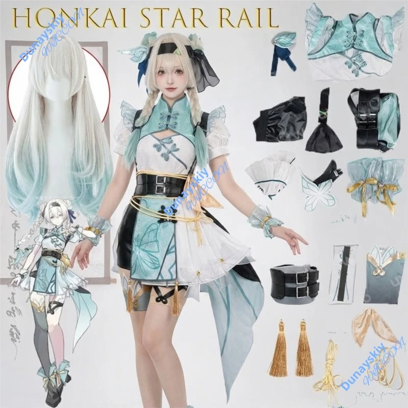 Костюм для косплея Firefly из Honkai Star Rail в китайском стиле Ханьфу с градиентной юбкой и вышивкой, женский, аниме
Костюм для косплея Firefly из Honkai Star Rail в китайском стиле Ханьфу с градиентной юбкой и вышивкой, женский, аниме
