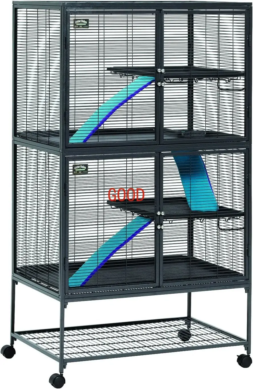 MidWest Homes for Pets Deluxe Critter Nation Double Unit Small Animal Cage (Model 162)
MidWest Homes for Pets Deluxe Critter Nation Double Unit Small Animal Cage (Model 162)