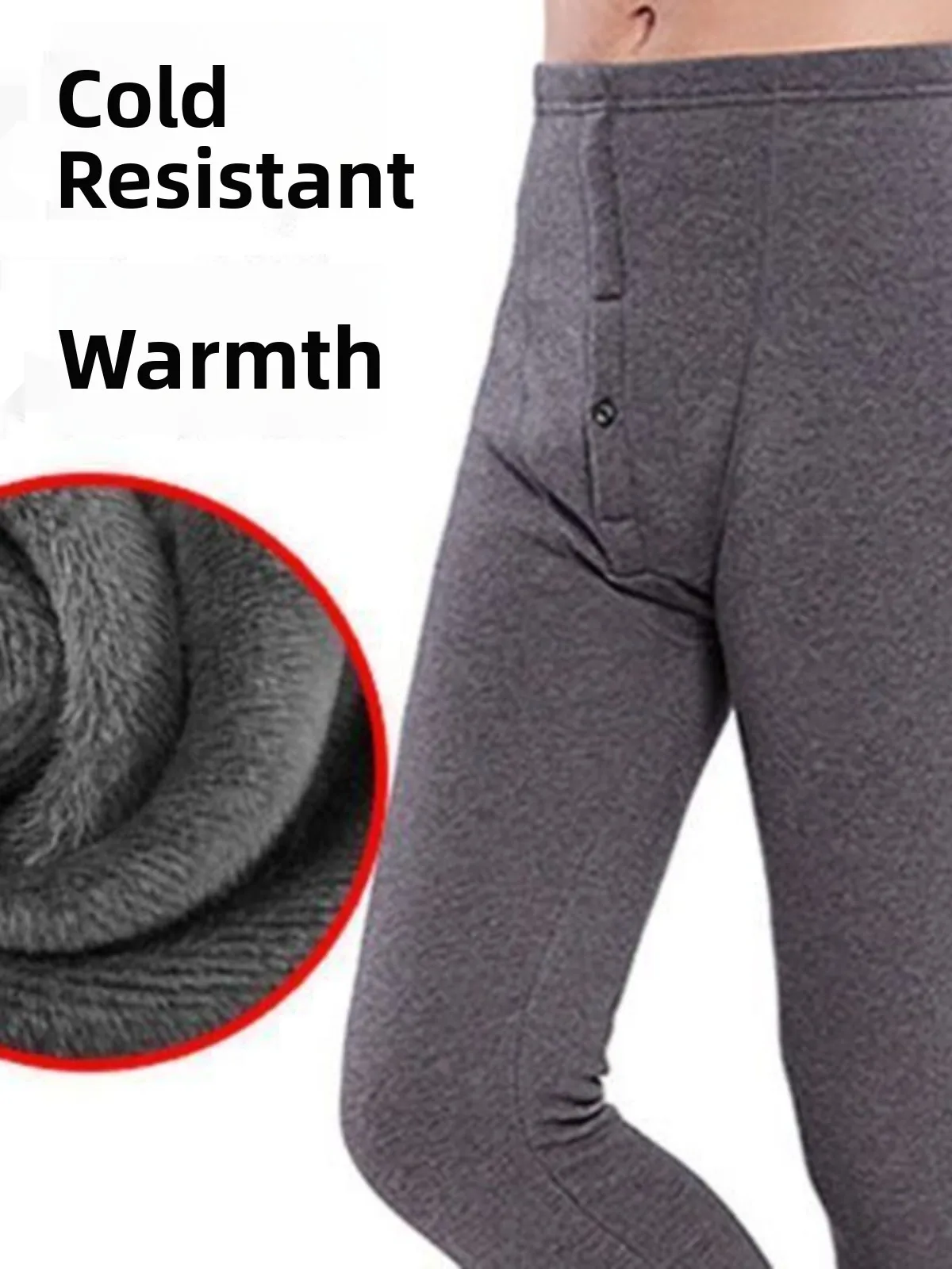 Men's Mid-Thi Cotton Pants Autumn Winter Fce Lined Loose Fit Long Trousers Base Layer Thermal Outerwear plus Size
Men's Mid-Thi Cotton Pants Autumn Winter Fce Lined Loose Fit Long Trousers Base Layer Thermal Outerwear plus Size