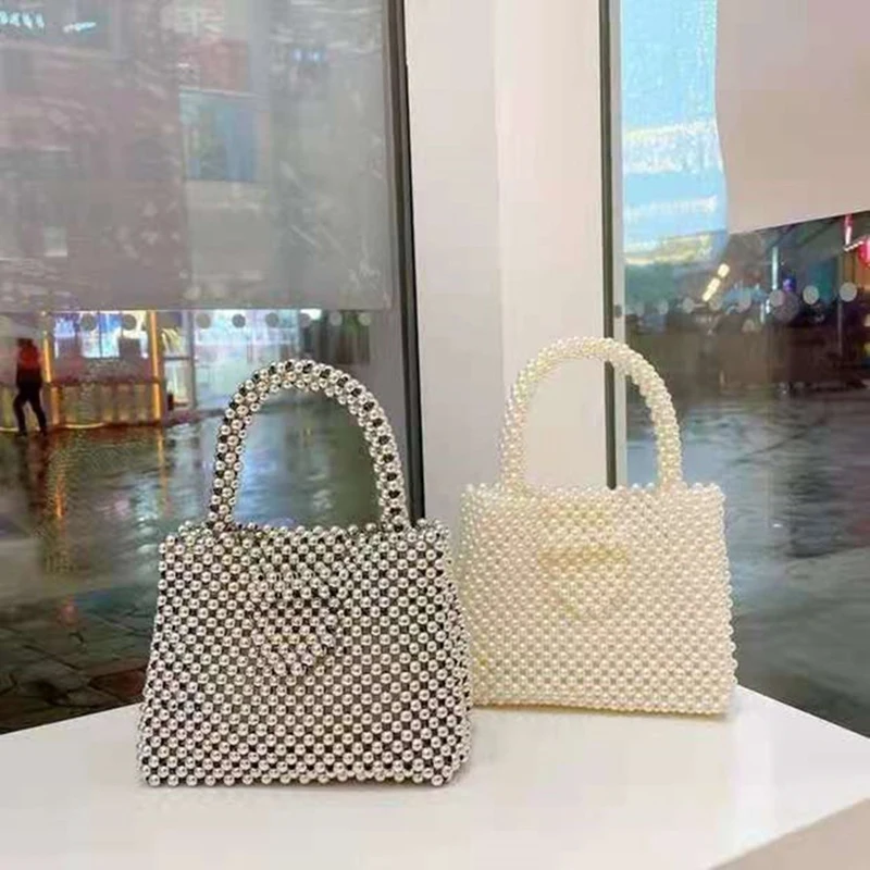 Hand-woven Retro Pearl Bag High Quality Ins Niche Beaded Bag Dinner Purses and Handbags Luxury Designer
Hand-woven Retro Pearl Bag High Quality Ins Niche Beaded Bag Dinner Purses and Handbags Luxury Designer