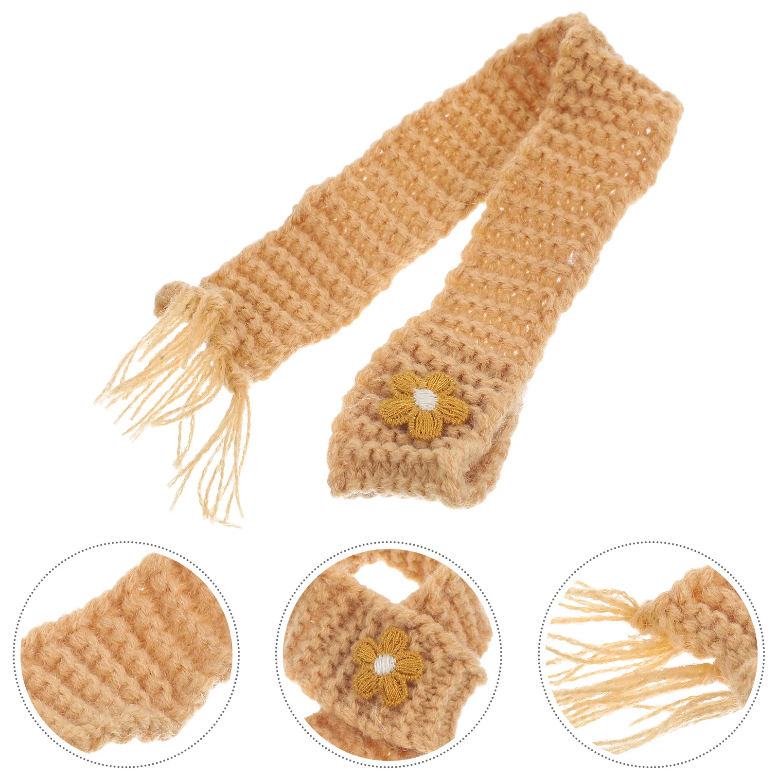 Mini Scarves Crafts Cute Tiny Scarf Knitted Small Scarf Wine Bottle Decoration Diy Doll Clothes Little Animal Pet Cat
Mini Scarves Crafts Cute Tiny Scarf Knitted Small Scarf Wine Bottle Decoration Diy Doll Clothes Little Animal Pet Cat