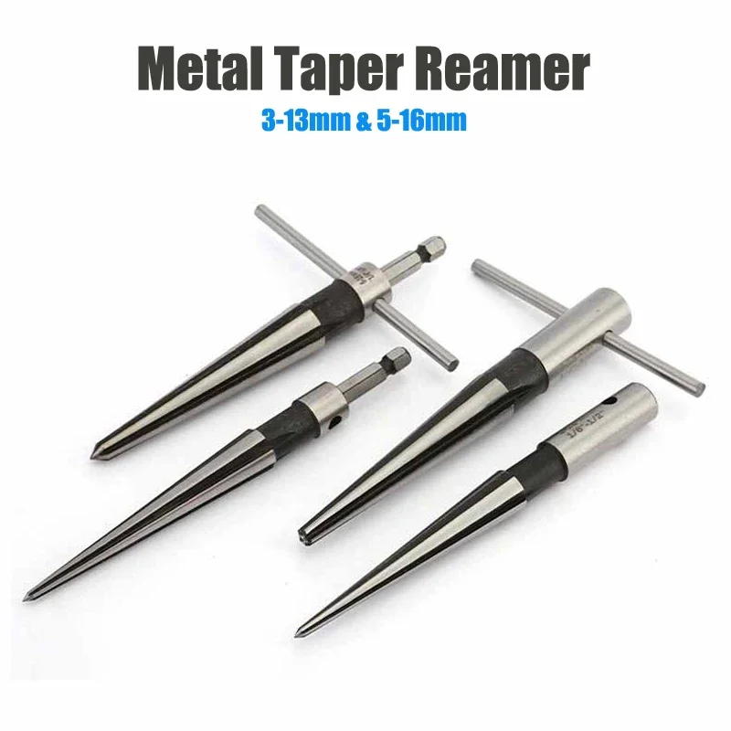 Metal Electric Drill Reamer 3-16mm T-type Hand Taper Reamer Woodworking Hole Opener Chamfering and Reamer Cutting Tool
Metal Electric Drill Reamer 3-16mm T-type Hand Taper Reamer Woodworking Hole Opener Chamfering and Reamer Cutting Tool