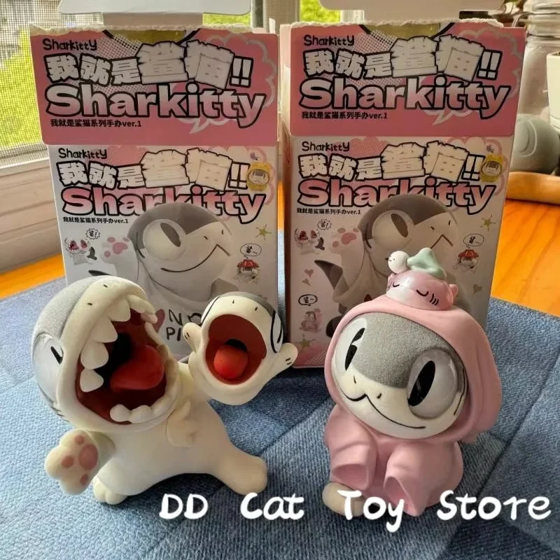New Genuine Sharkitty Ver.1 Series Flocking Blind Box Kawaii Animal Action Figure Surprise Box Desk Decor Ornament Birthday Gift
New Genuine Sharkitty Ver.1 Series Flocking Blind Box Kawaii Animal Action Figure Surprise Box Desk Decor Ornament Birthday Gift