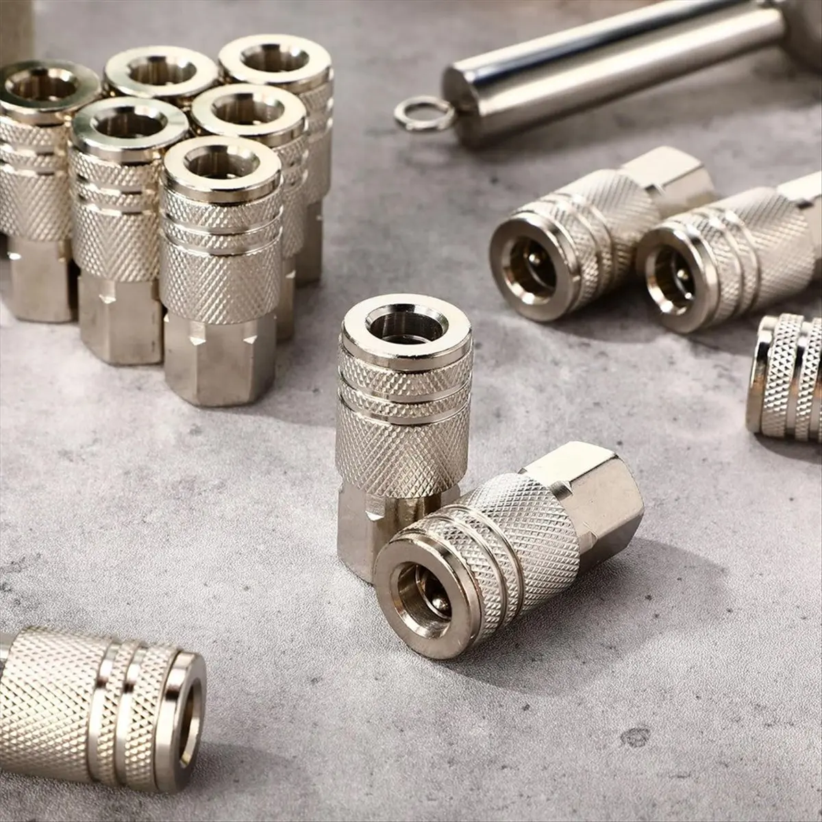 20 шт. 3/8 высокие воздушные фитинги 3/8 дюйма с внутренней резьбой для быстрого подключения воздушной муфты промышленная муфта M-типа
20 шт. 3/8 высокие воздушные фитинги 3/8 дюйма с внутренней резьбой для быстрого подключения воздушной муфты промышленная муфта M-типа