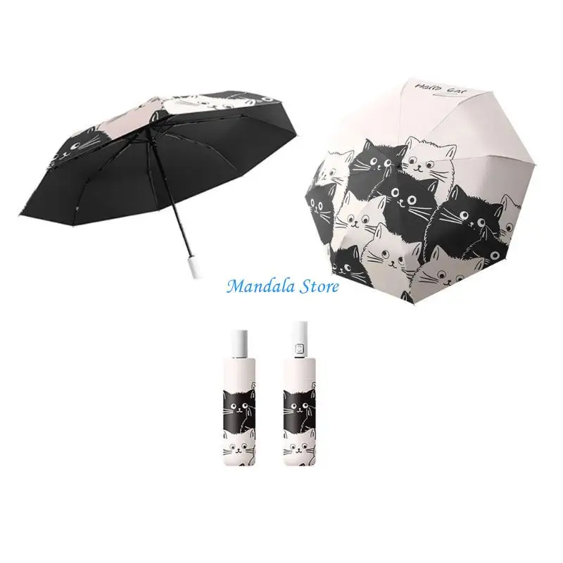 U2JC Travel Umbrella Windproof Waterproof Sun Protections Umbrellas 3 Folding 8 Ribs
U2JC Travel Umbrella Windproof Waterproof Sun Protections Umbrellas 3 Folding 8 Ribs