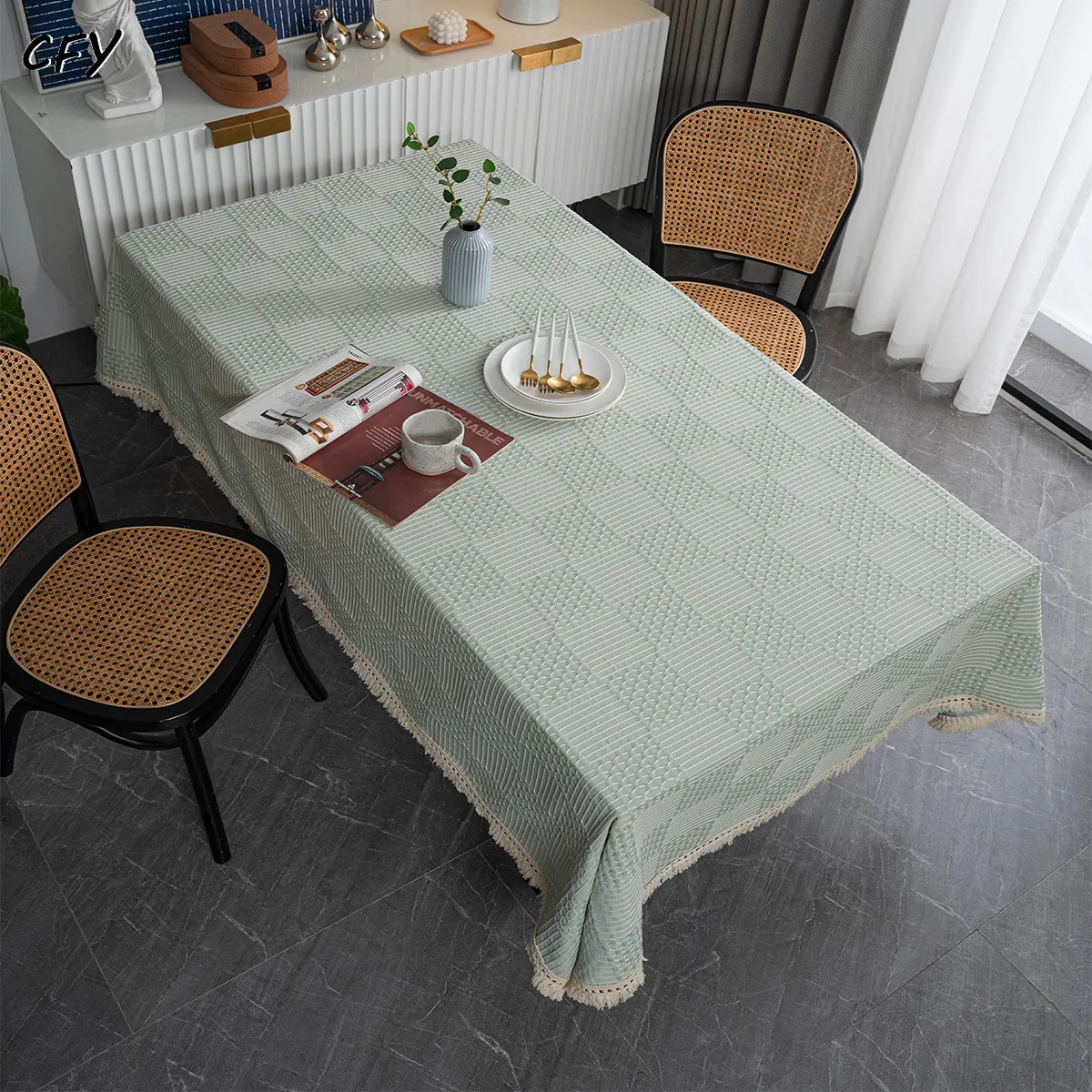 Cotton LinenSolid Color American Style Countryside Thick Rectangular Table Cloth Kitchen Table Map Towel Tablecloth Decoration
Cotton LinenSolid Color American Style Countryside Thick Rectangular Table Cloth Kitchen Table Map Towel Tablecloth Decoration