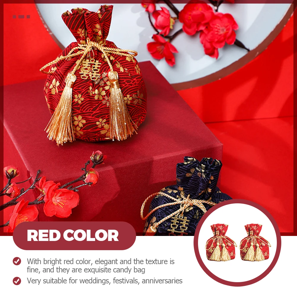 2pcs Retro Wedding C y Bags Sakura Red Drawstring Cloth Pouches for Party Favors Gifts Storage Bags Wedding Supplies
2pcs Retro Wedding C y Bags Sakura Red Drawstring Cloth Pouches for Party Favors Gifts Storage Bags Wedding Supplies
