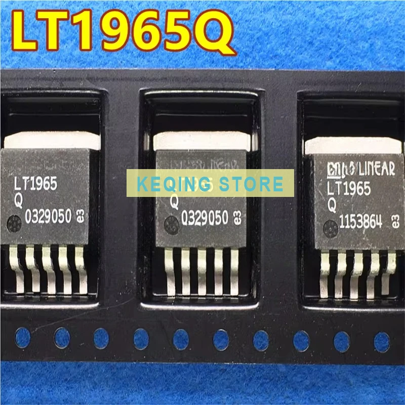 10PCS Used+Not NEW+Send after Measure LT1965Q SMD TO-263 Low Noise Low Drop Linear Regulator, Adjustable Regulator IC
10PCS Used+Not NEW+Send after Measure LT1965Q SMD TO-263 Low Noise Low Drop Linear Regulator, Adjustable Regulator IC