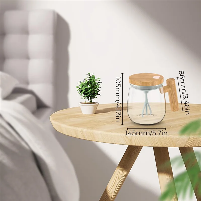 Upgrade Electric High Speed Mixing Cup, 13.5Oz/400ML Self Stirring Coffee Mug Waterproof Glass Cup, Battery Powered Easy To Use
Upgrade Electric High Speed Mixing Cup, 13.5Oz/400ML Self Stirring Coffee Mug Waterproof Glass Cup, Battery Powered Easy To Use