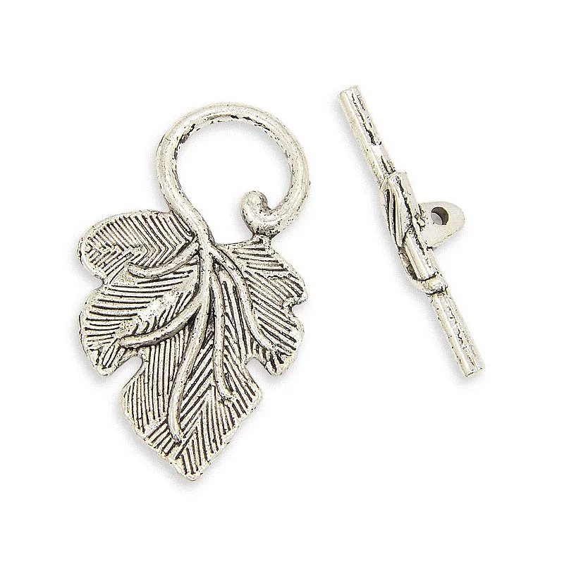 Tibetan Style Toggle Clasp Vogue Antique Silver/Golden Color Leaf OT Clasp Bracelet Necklace DIY Jewelry Making Accessories
Tibetan Style Toggle Clasp Vogue Antique Silver/Golden Color Leaf OT Clasp Bracelet Necklace DIY Jewelry Making Accessories