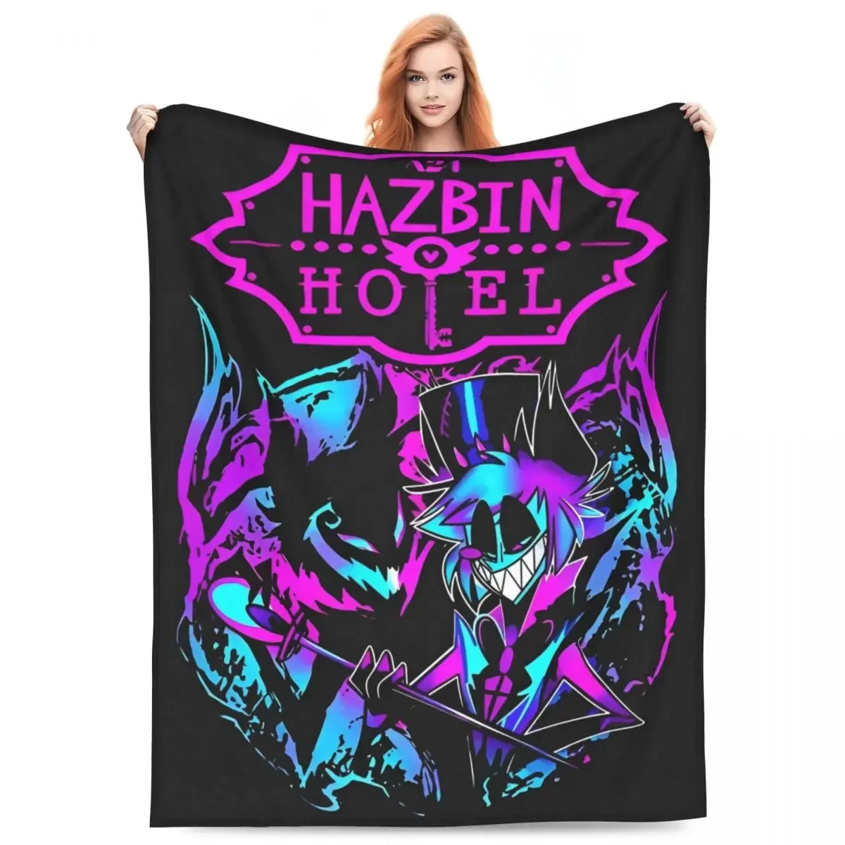 VOX H-Hazbin Hotel Alastor Game Blanket Quality Warm Bedding Throws Winter Picnic Bedroom Comfortable Bedspread
VOX H-Hazbin Hotel Alastor Game Blanket Quality Warm Bedding Throws Winter Picnic Bedroom Comfortable Bedspread