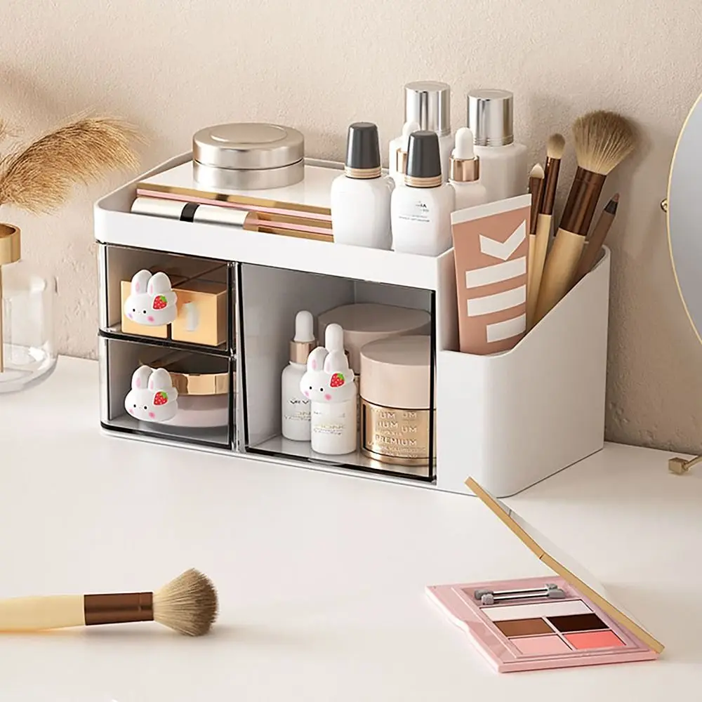 Multifunctional Storage Box Cute Drawer Large Capacity Pen Holder Compartment INS Style Makeup Organizer Student
Multifunctional Storage Box Cute Drawer Large Capacity Pen Holder Compartment INS Style Makeup Organizer Student