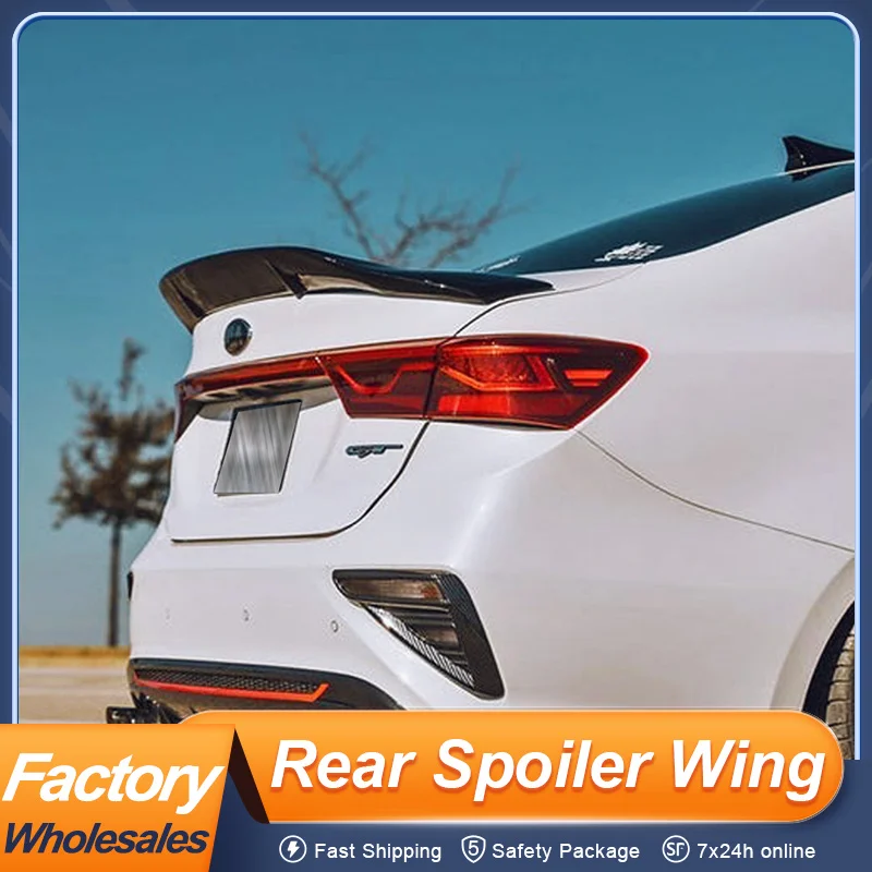 For Kia K3 Cerato Forte Sport GT 2019 20 21 22 R Style Design Rear Trunk Lid Car Spoiler Wing FRP Black Carbon Fiber Material
For Kia K3 Cerato Forte Sport GT 2019 20 21 22 R Style Design Rear Trunk Lid Car Spoiler Wing FRP Black Carbon Fiber Material