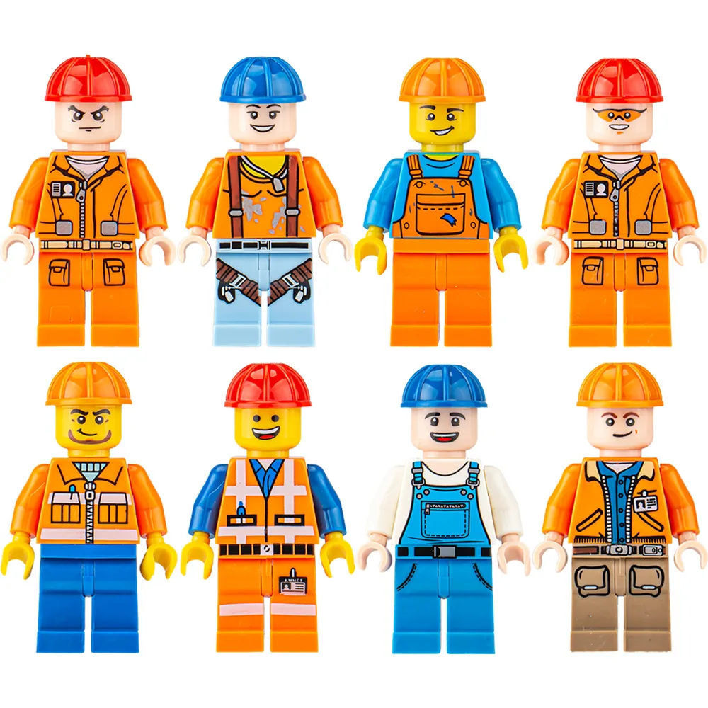 New Compatible Building City Professional Engineer Fireman Doll
New Compatible Building City Professional Engineer Fireman Doll