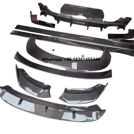 For X2 Auto Parts Carbon Fiber Body Kit Front Lip Side Skirts Rear Wrap Angle Spoiler Rear Diffuser Exhaust Pipe 2018-21
For X2 Auto Parts Carbon Fiber Body Kit Front Lip Side Skirts Rear Wrap Angle Spoiler Rear Diffuser Exhaust Pipe 2018-21