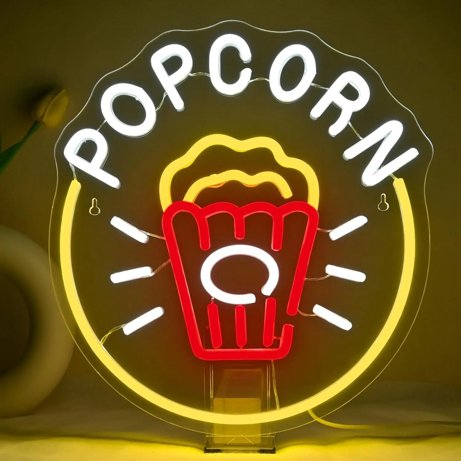Popcorn Neon Sign for Wall Decor Popcorn Cinema LED Neon Light for Shop Theatre Livingroom Decor Dimmable Neon Lights Signs
Popcorn Neon Sign for Wall Decor Popcorn Cinema LED Neon Light for Shop Theatre Livingroom Decor Dimmable Neon Lights Signs
