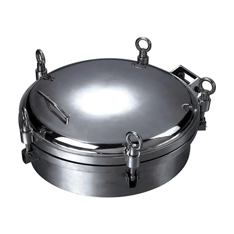 Stainless Steel Food Grade SS304 SS316 Beverage Fermentation Circular Elliptic square Manhole Manway Cover for tank
Stainless Steel Food Grade SS304 SS316 Beverage Fermentation Circular Elliptic square Manhole Manway Cover for tank