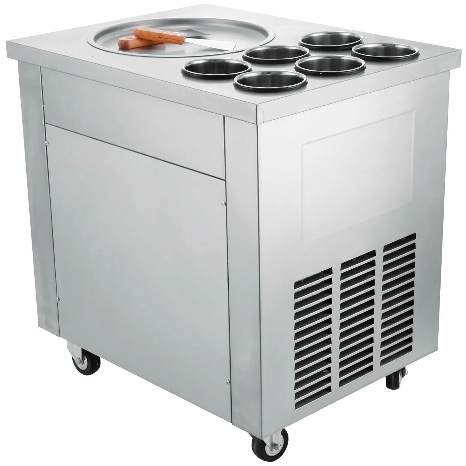 110v 220v Electric Thai Fried Ice Cream Yogurt Roll Maker
110v 220v Electric Thai Fried Ice Cream Yogurt Roll Maker