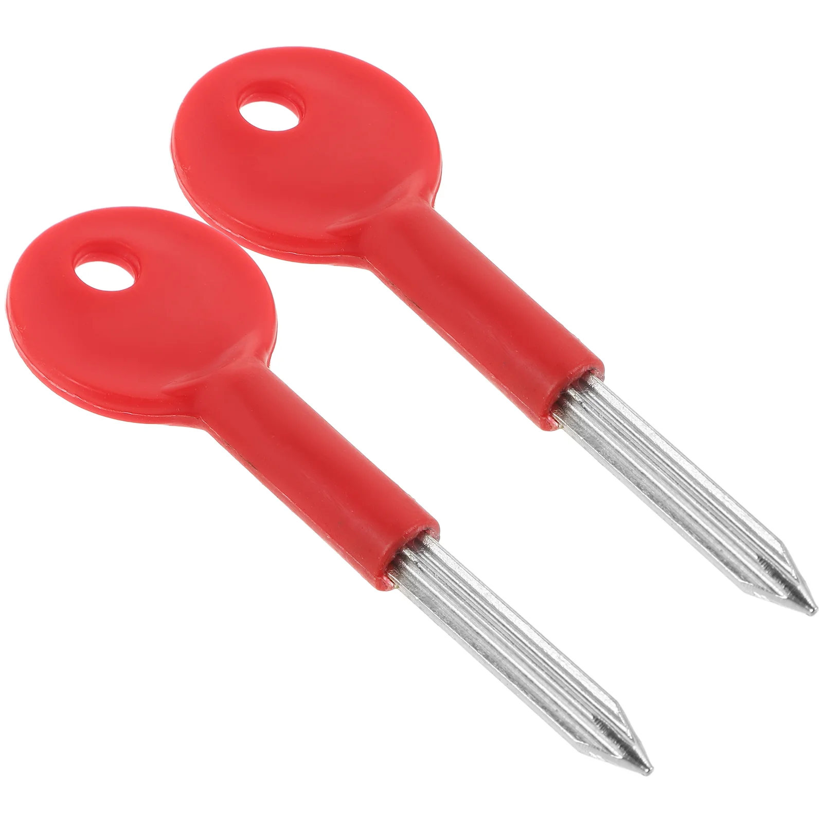 2 Pcs Fire-proof Door Tube Well Lock Key Pipeline Plastic Security Keys for Cylinder
2 Pcs Fire-proof Door Tube Well Lock Key Pipeline Plastic Security Keys for Cylinder