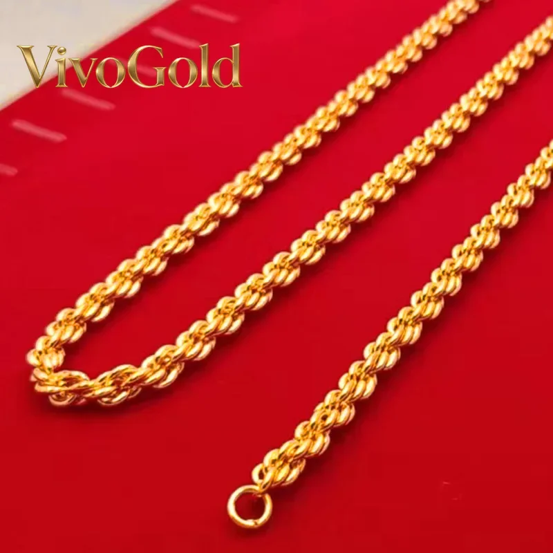 Мужская золотая цепочка VivoGold 5 мм, 24K, из настоящего золота, плетеная, с застежкой-пуговицей, 9999 пробы, на ключицу, для свадьбы
Мужская золотая цепочка VivoGold 5 мм, 24K, из настоящего золота, плетеная, с застежкой-пуговицей, 9999 пробы, на ключицу, для свадьбы