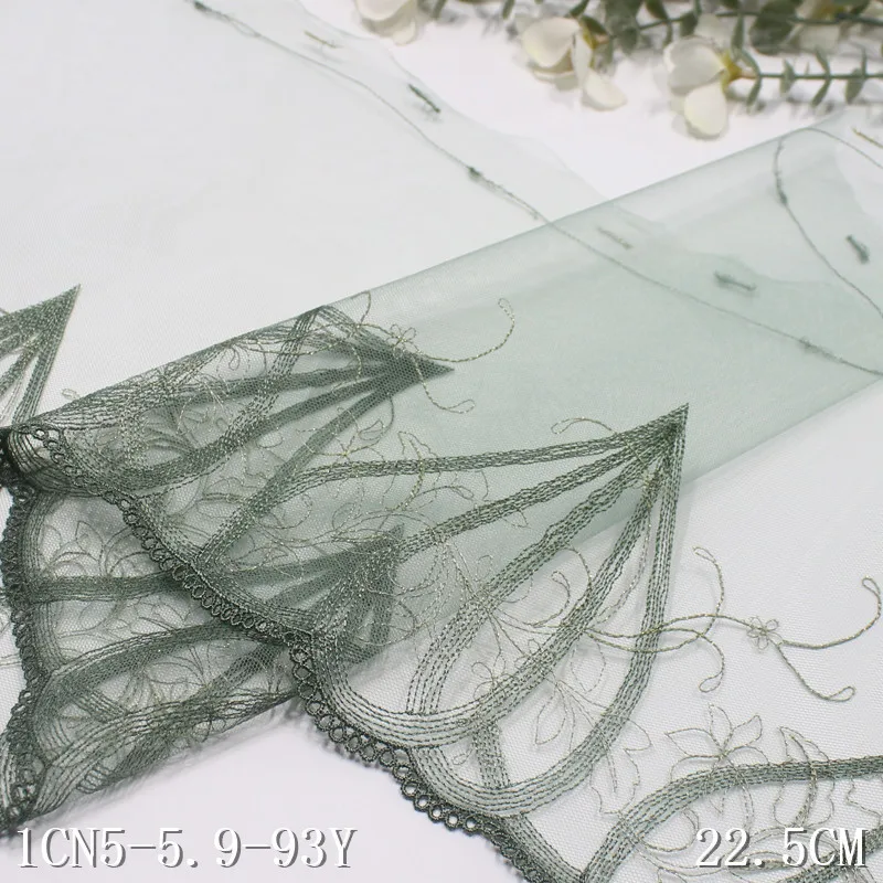 63Yards Embroidery Lace Trim Skirt Hem Underwear Sewing Craft DIY Apparel Fabrics Lingerie 22cm Width
63Yards Embroidery Lace Trim Skirt Hem Underwear Sewing Craft DIY Apparel Fabrics Lingerie 22cm Width