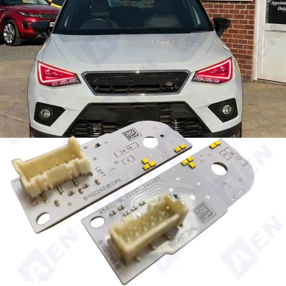 Светодиодные платы DRL 6F0941475 для 2018-2021 SEAT IBIZA ARONA, модуль дневных ходовых огней 6F0941476, красный, желтый
Светодиодные платы DRL 6F0941475 для 2018-2021 SEAT IBIZA ARONA, модуль дневных ходовых огней 6F0941476, красный, желтый