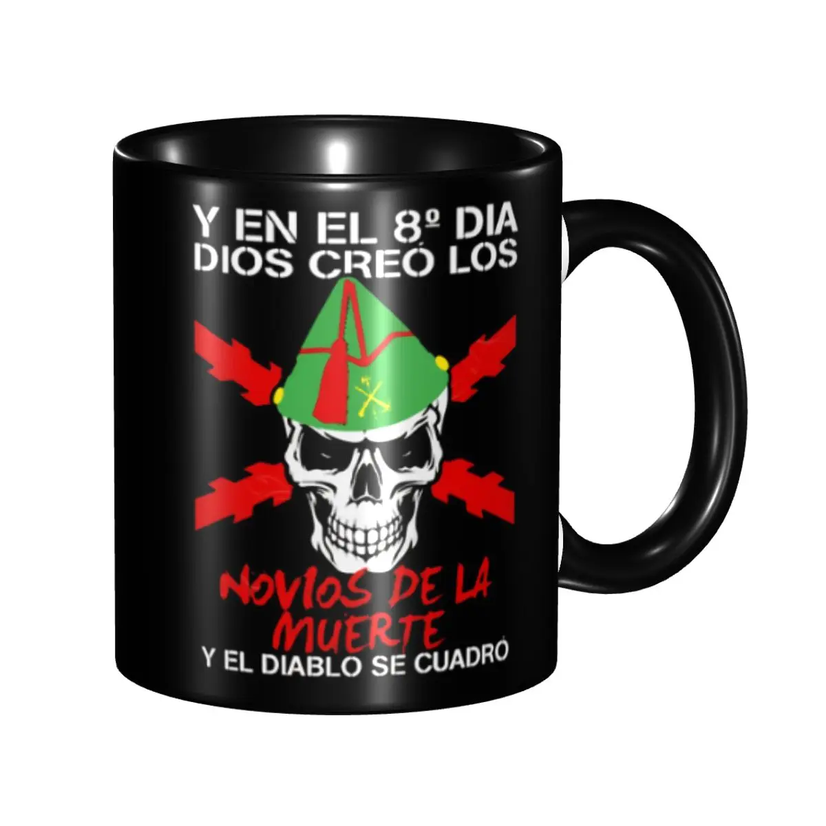 Customized Spanish Legion Mugs DIY Spain Coat of Arms Ceramic Milk Tea Coffee Cups
Customized Spanish Legion Mugs DIY Spain Coat of Arms Ceramic Milk Tea Coffee Cups