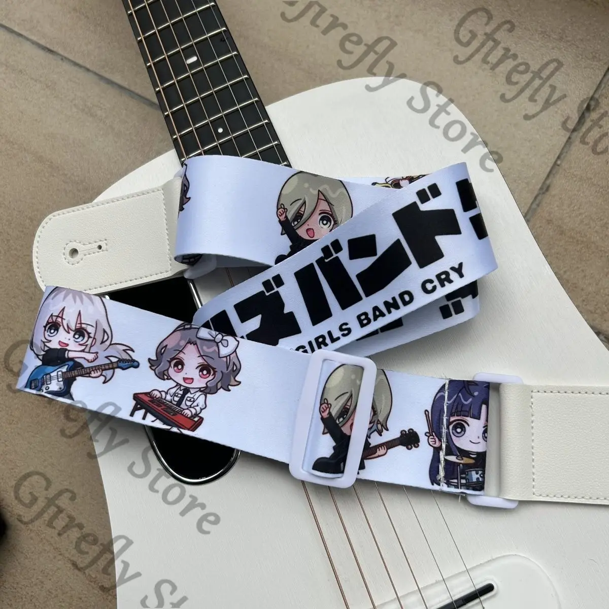 GIRLS BAND CRY Guitar Straps ISERI NINA Anime Colleagues Ambitus Decoration High Quality Creativity General Braces Gift
GIRLS BAND CRY Guitar Straps ISERI NINA Anime Colleagues Ambitus Decoration High Quality Creativity General Braces Gift